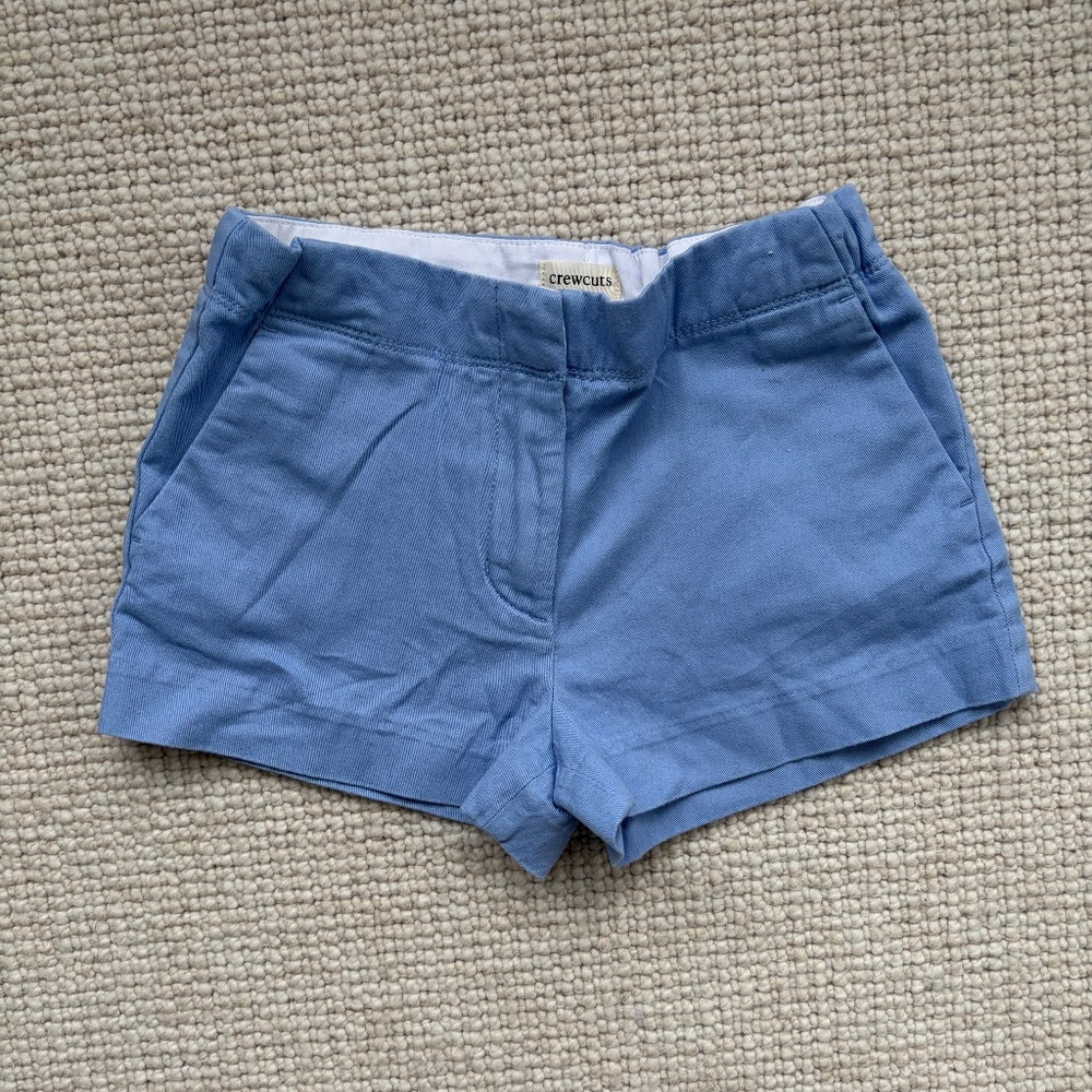 J Crew Girls Periwinkle Shorts (8)